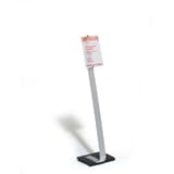 Porte affiche sur pied DURABLE CRYSTAL SIGN A4