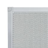 Coin du cadre aluminium du tableau feutrine magnétique FRANKEN X-tra!Line