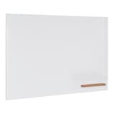 Tableau blanc sans cadre Bi-Office LOOP, auget en bois