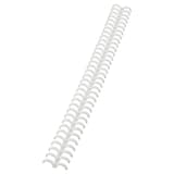 Peignes de reliure plastiques réouvrables A4 Peignes ClickBind A4 8 mm, blancs GBC - Prêt à être relié