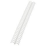 Peignes de reliure plastiques réouvrables A4 Peignes ClickBind A4 12 mm, blancs GBC - Prêt à être relié