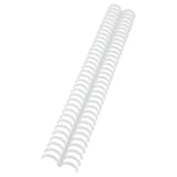 Peignes de reliure plastiques réouvrables A4 Peignes ClickBind A4 8 mm, transparents GBC - Peigne anneaux plastiques ClickBind GBC transparent A4 8 mm