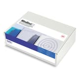 Peignes de reliure métalliques A4, pas US Peignes métalliques MultiBind A4 21 boucles 6 mm, blancs GBC - Packaging