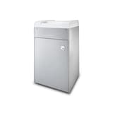 Vue de face du destructeur de documents DAHLE 419 Professional 3,9 x 40 mm, porte fermée