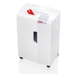 Destructeur de documents HSM shredstar X15, carte de crédit engagée dans le bloc de coupe séparé