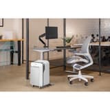 Destructeur de documents micro-coupe P-5 Powershred LX211 blanc FELLOWES - Vue 10