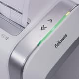 Destructeur de documents micro-coupe P-5 Powershred LX221 blanc FELLOWES - Vue 5