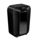 Destructeur coupe croisée P4 LX70 Powershred noir FELLOWES — Vue latérale du bac et de son bloc de coupe - destructeur de papier fellowes