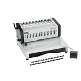 Perforelieuse électrique à pédale, peignes plastiques CB25E Pro GBC - Avec peignes et pédale