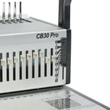 Perforelieuse manuelle à peignes plastiques, 28 feuilles CB30 Pro GBC - Avec leviers individuels de perforation désactivables
