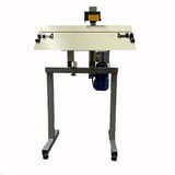 Agrafeuse électrique à pédale, 1 tête X-14 I GRAFCUT - Agrafeuse électrique Grafcut X-14 I vue de face, table inclinée pour l'agrafage à cheval