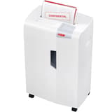 Destructeur de documents coupe croisée P-4 shredstar X24 HSM - Document confidentiel engagé dans la fente de 230 mm du destructeur de documents HSM shredstar X24