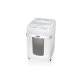 Destructeur de documents à alimentation automatique P-5 shredstar Autofeed X200pro HSM — Destructeur de documents très confidentiels Hsm Shredstar Autofeed X200pro - 2 x 10 mm - Coupe micro-particules - P5 -Equipé de roulettes - vue d'ensemble collecteur fermé