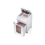Destructeur de documents à alimentation automatique P-5 shredstar Autofeed X300pro HSM — Destructeur de documents très confidentiels Hsm Shredstar Autofeed X300pro - 2 x 10 mm - Coupe micro-particules - P5 - Chargeur automatique 300 feuilles ouvert et collecteur extrait