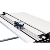 Table Q273/TAV NEOLT - Rail Easy Cut fixé sur le plateau de la table NEOLT Q273/TAV