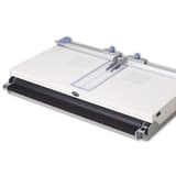 Couverturière pour couvertures rigides 330 x 330 mm Casematic H32 Pro FASTBIND - Couverturière Fastbind Casematic H32 Pro avec sa table de positionnement et son unité de rembordage