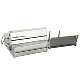 Perforateur électrique à blocs-outils, avec éjection SP360 FALCON K - Perforateur électrique Falcon K SP360 avec son support d'éjection des liasses