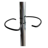 Portemanteau sur pied, 12 patères HAKEA UNILUX - Porte-parapluie fixé sur le fût du portemanteau UNILUX HAKEA, détail