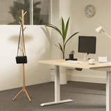 Portemanteau sur pied, 8 patères MIKADO UNILUX - Portemanteau sur pied UNILUX MIKADO, en situation dans un bureau