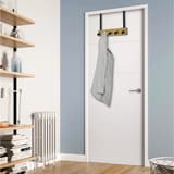 Patère de porte, 5 crochets KARAKO UNILUX - Patère de porte UNILUX KARAKO, posée sur une porte