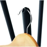 Portemanteau sur pied, 8 patères TOTEM UNILUX - Portemanteau sur pied UNILUX TOTEM, patère supérieure avec un cintre, détail