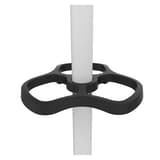 Portemanteau sur pied, 8 patères ACCUEIL blanc UNILUX - Portemanteau sur pied UNILUX ACCUEIL blanc, porte-parapluie, détail