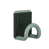 Patère magnétique arrondie FIL MAGNÉTIQUE gris UNILUX - Patère magnétique arrondie UNILUX FIL MAGNÉTIQUE gris, vue d'ensemble