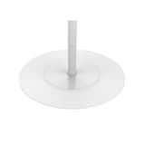 Portemanteau sur pied, 6 patères en hêtre AURORA blanc et vert lichen UNILUX - Portemanteau sur pied UNILUX AURORA blanc et vert lichen, socle lesté, détail
