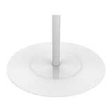 Portemanteau sur pied, 6 patères en hêtre AURORA blanc et vert lichen UNILUX - Portemanteau sur pied UNILUX AURORA blanc et vert lichen, socle lesté, détail