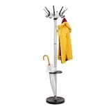 Portemanteau sur pied, 32 crochets caligo argent MAUL - Portemanteau sur pied MAULcaligo argent, en situation