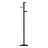 Portemanteau sur pied, 7 tringles caurus noir MAUL - Portemanteau sur pied MAULcaurus noir, vue d'ensemble