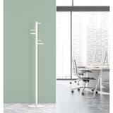 Portemanteau sur pied, 7 tringles caurus blanc MAUL - Portemanteau sur pied MAULcaurus blanc, en situation