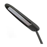 Lampe de bureau LED, double articulation BRIO 2.0 UNILUX - Lampe de bureau LED UNILUX BRIO 2.0 noir, tête allongée, détail