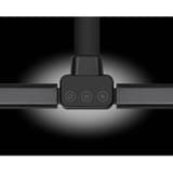 Lampe de bureau LED sur pied, double tête Novano HANSA - Lampe de bureau Hansa Novano, touches de commande sur la tête