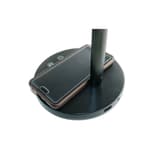 Lampe de bureau LED, chargeur à induction DIVA UNILUX - Lampe de bureau LED UNILUX DIVA noir, recharge par induction sur le socle