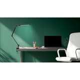 Lampe de bureau LED à pince, télécommande Ray Flex HANSA - Lampe de bureau Hansa Ray Flex, sur un bureau