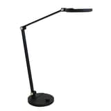 Lampe de bureau LED, bras double EVEREST UNILUX - Lampe de bureau LED UNILUX EVEREST noir, vue d'ensemble