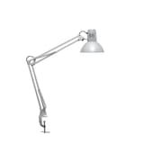 Lampe de bureau à pince, sans ampoule study argent MAUL - Lampe de bureau à pince MAULstudy argent, vue d'ensemble