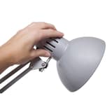 Lampe de bureau à pince, sans ampoule study argent MAUL - Lampe de bureau à pince MAULstudy argent, détail