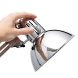 Lampe de bureau à pince, sans ampoule study chrome MAUL - Lampe de bureau à pince MAULstudy chromé, détail