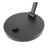 Lampe de bureau LED, IRC 94 OMEGA UNILUX - Lampe de bureau LED UNILUX OMEGA noir, base et bouton rotatif, détail