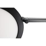 Lampe de bureau LED, IRC 94 OMEGA UNILUX - Lampe de bureau LED UNILUX OMEGA noir, tête, détail