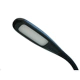 Lampe de bureau LED, alimentation USB LUCY UNILUX - Lampe de bureau LED UNILUX LUCY noir, tête allongée, détail