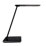 Lampe de bureau LED compacte, induction LINKA UNILUX - Lampe de bureau LED compacte UNILUX LINKA noir, vue d'ensemble