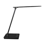 Lampe de bureau LED, 2 ports USB NOVY UNILUX - Lampe de bureau LED UNILUX NOVY noir, vue d'ensemble