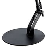 Lampe de bureau LED, socle en tôle épaisse RUMBALED UNILUX - Lampe de bureau LED UNILUX RUMBALED noir, socle en tôle épaisse, détail