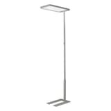 Lampadaire LED de bureau, 10 400 lumens Capella gris argent HANSA - Lampadaire Hansa Capella gris argent, vue d'ensemble