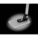 Lampe de bureau LED, bouton variateur Breeze argent brossé HANSA - Lampe de bureau Hansa Breeze argent brossé, pied, bouton et touches