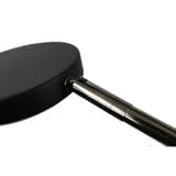 Lampe de bureau LED connectée, cycle circadien SUNLIGHT UNILUX - Lampe de bureau LED connectée UNILUX SUNLIGHT noir et chrome, socle, détail