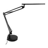 Lampe de bureau LED sur socle ou pince, IRC 95 SWINGOLED 2.0 UNILUX - Lampe de bureau LED sur socle ou pince UNILUX SWINGOLED 2.0 noir, vue d'ensemble
